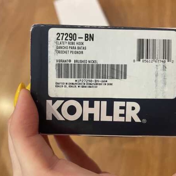 Brand New in Box Kohler Elate Robe Hook - Picture 3 of 7